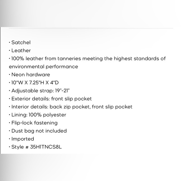 Michael Kors neon trim Manhattan small bag great condition - Picture 6 of 6